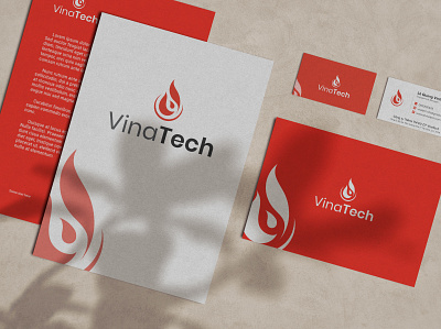 VinaTech: Logo & Brand Identity branding logo design