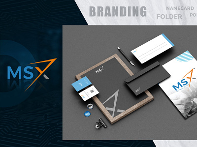MSX: Logo & Brand Identity branding design illustration logo logo design web