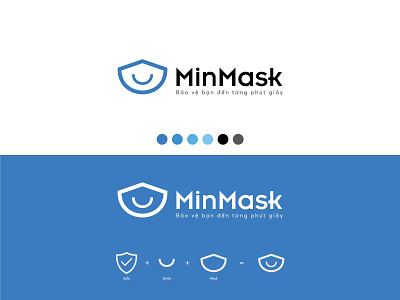 MinMask | Logo, Branding design branding design illustration logo logo design typography vector