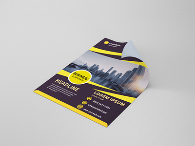 Flyer branding design illustration logo minimal