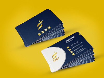 Unique Business Card business card design design illustration logo luxury business card minimal