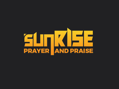 Logo design for Sunrise Prayer business logo company logo design illustration logo logo design minimalist logo prayer logo text logo typography vector vector illustration vectorart