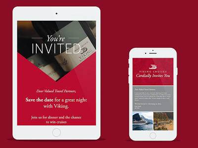 E-mail Invite Designs e mail email template invite red wine