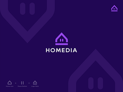 Homedia | Online Streaming Platform Logo