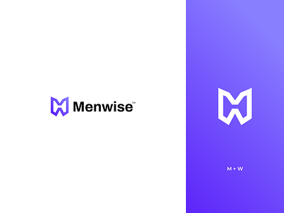 Menwise | MW Letter Mark Logo