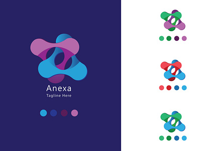 Link Logo Design | Colorful Chain Logo