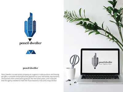 Pencil Dweller | Real Estate Logo