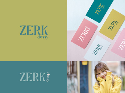 ZERK Classy logo | Branding brand design brand identity branding branding design classic logo clothing brand fashion logo feminine logo flat logo graphic design logo logo designer logo mark logodesign logotype luxury logo minimalist logo modern logo typography word mark