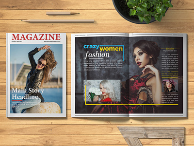 I will design magazine branding brochure catalog company profile corporate flyer design flyer indesign magazine magazine ads magazine cover magazine layout poster