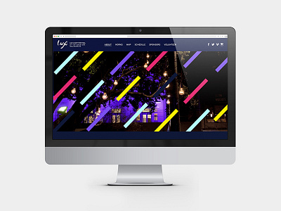 Lux Website festival lights lux website