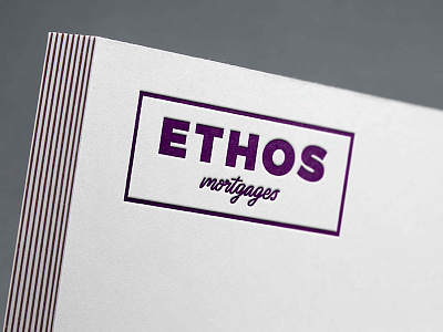 Ethos Mortgages Logo Design