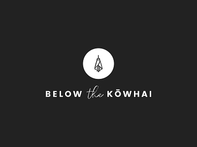 Below the Kōwhai Visual Identity brand brand agency branding branding company combination mark lettering logo logo design logo designer logotype logotype designer typography wordmark
