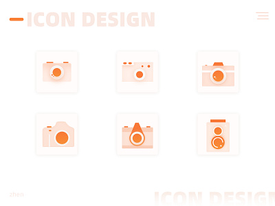 The camera icon ux ui icon