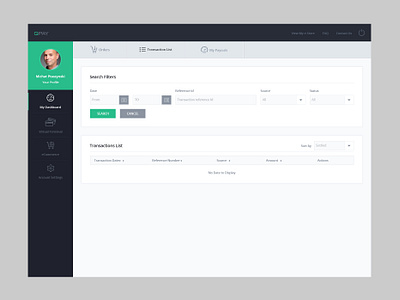 eCommerce Dashboard by Keyur for Riontech on Dribbble