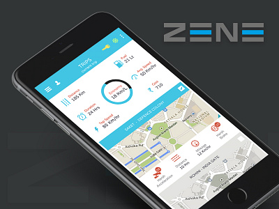 Zene android app car safety