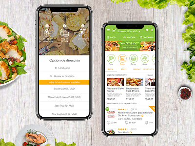 Food App Concept app concept art design food mobile ui ui ux
