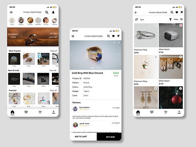 Shopping App Design