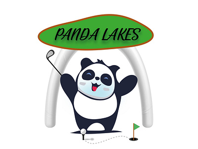 Panda Lake Golf Logo