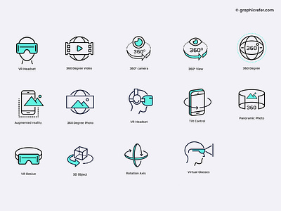 Virtual Reality Icons