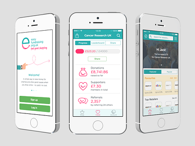 Easyfundraising – Rebranded App