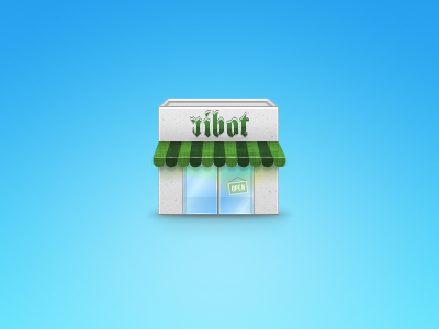 Ribot Shop icon ribot shop store ui ux