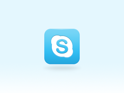 Skype Icon Redesign app icon ios iphone redesign skype