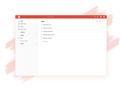 Todoist Foundations – New Shared Labels app icon live productivity project real task management todo todoist web