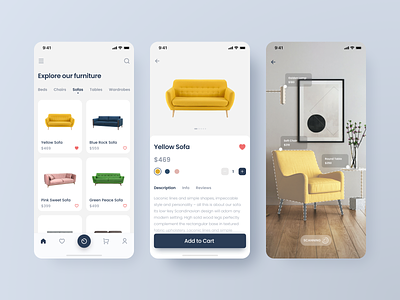 Furniture Store app app app design clean design figma furniture furniture app furniture store minimal mobile product product design ui ux