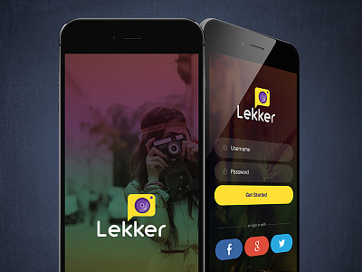 Lekker Photo Sharing App