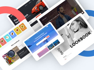 Multiple Landing pages Design