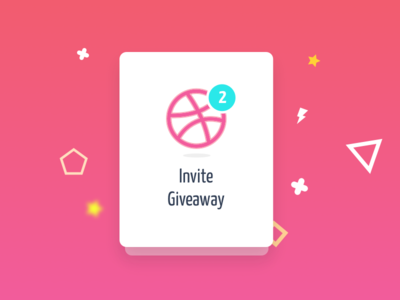 Dribbble Invite Giveaway