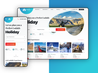 Travel Landing Page