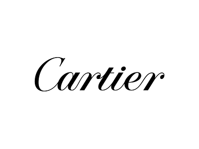 Cartier branding design illustrator letter lettering letters logo redesign typography vector