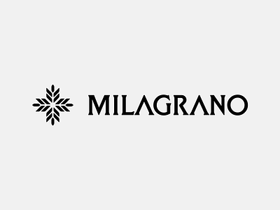 Milagrano 🌾 design graphic design illustrator letter lettering letters logo logos milagrano rice vector