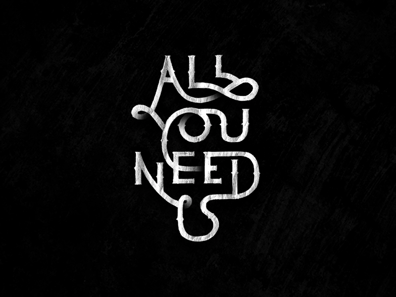 All you need is... by Jonathan Ortiz on Dribbble