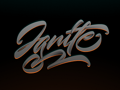 Ignite affinity affinitydesigner ignite lettering letters