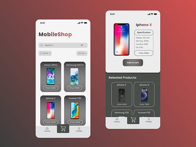 Mobile Shop mobile shop ui ux