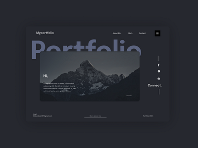 Portfolio Landing Page