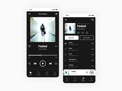 Music App Design