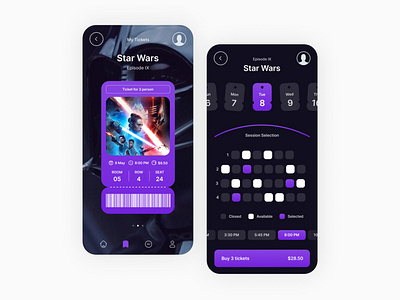 Movie Tickets | App Design