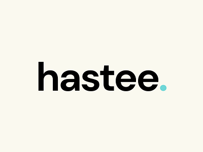 Hastee Logo Design app branding graphic design logo logo design redesign startup visual identity