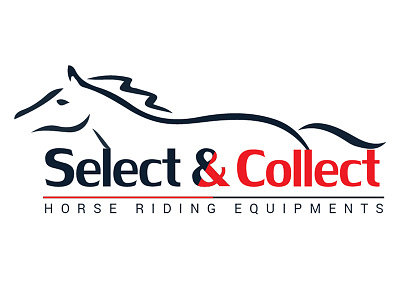 Select & Collect Logo Design design hours riding logo logo riding logo sc logo vector logo
