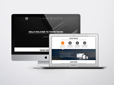 One Page Portfolio creative design landing one page photoshop portfolio template web work