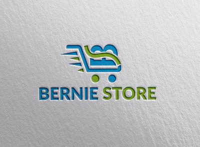 Bernie store logo designed by @donygraphic brand identity branding buisness buisnesslogo illustration instagram post logo logodesign logotype mockups