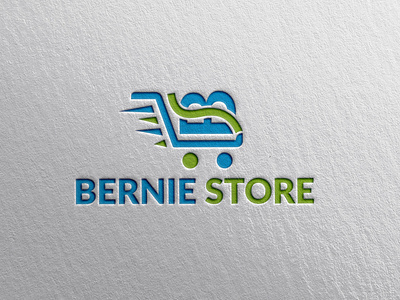 Bernie store logo designed by @donygraphic