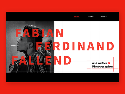 Fabian Fallend design minimal ui ux web website
