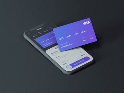 Credit Card Checkout - Daily UI #002 dailyui dailyui 002 dailyuichallenge design mobile ui ui