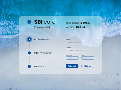 002 DailyUI Credit/Debit card checkout page