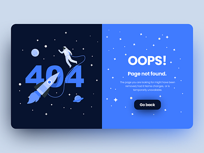 404 Error Page #dailyui