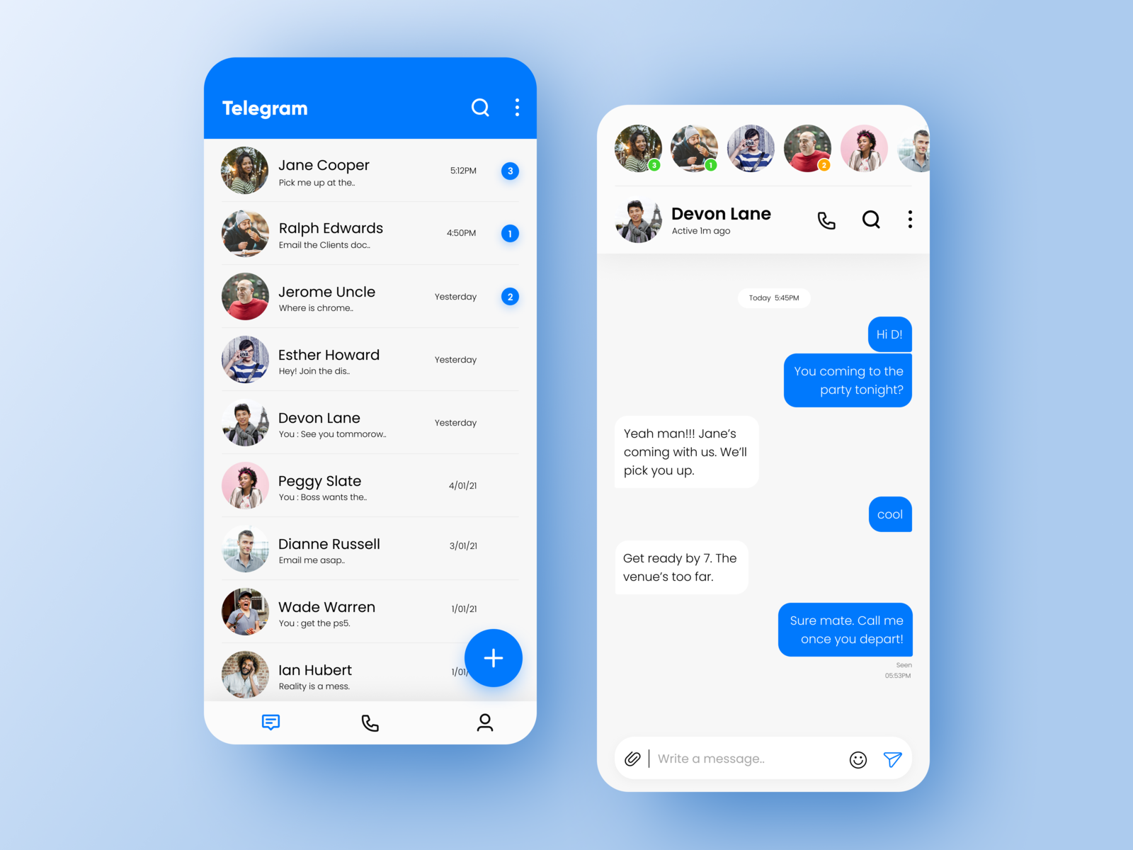 Personalised Messages   Chat Ui Dailyui By Sohan Bhute On Dribbble